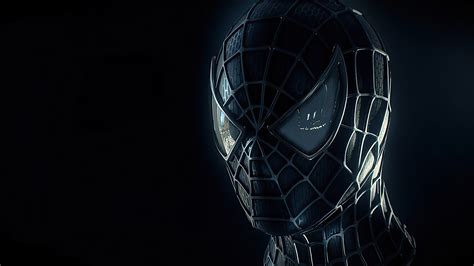 Black Spiderman Mask Hd Superheroes 4k Wallpapers Images