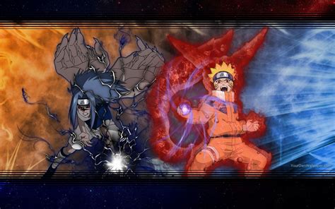 Naruto And Sasuke Full Power Wallpaper By Weissdrum On Deviantart