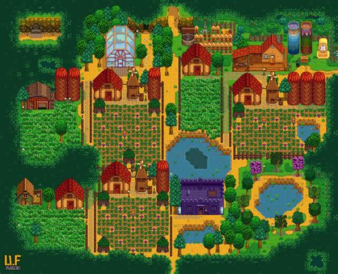 Farm plan render - upload.farm Stardew Valley Summary Generator
