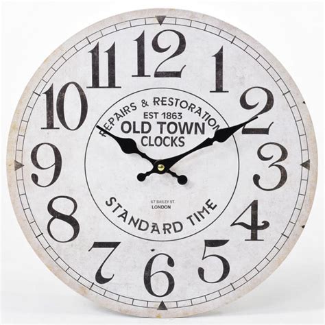 Vybírejte z naší široké nabídky pro hodiny různých druhů a za vyjímečné ceny. Nástenné hodiny, Flor0072, Old Town Clock, 34cm ...
