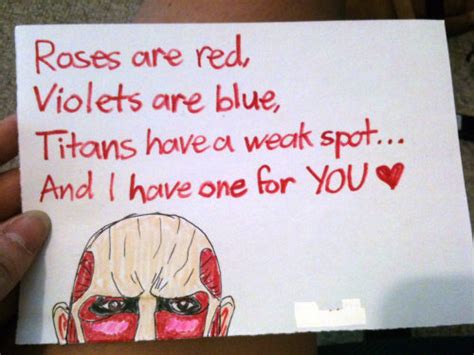 Attack On Titan Pickup Lines