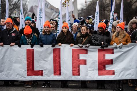 Opinion At The March For Life Trump Will Be Greeted As A Pro Life