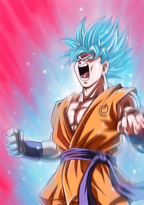 Goku Super Saiyan God Blue 4k Wallpaper ~ Wallpaper Goku Super Dragon