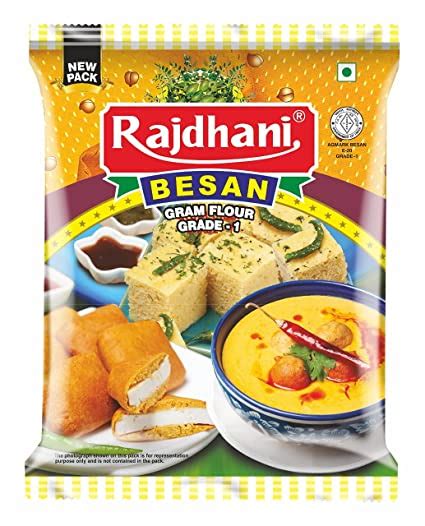 Rajdhani Besan 500gm Pack Of 20 Grocery And Gourmet Foods