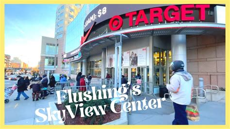 Walk With Us In Flushings Skyview Center Target Walking Nyc New