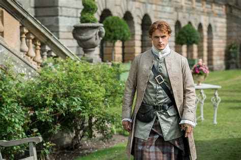 Outlander Star Sam Heughan On Jamie Learning Black Jack Is