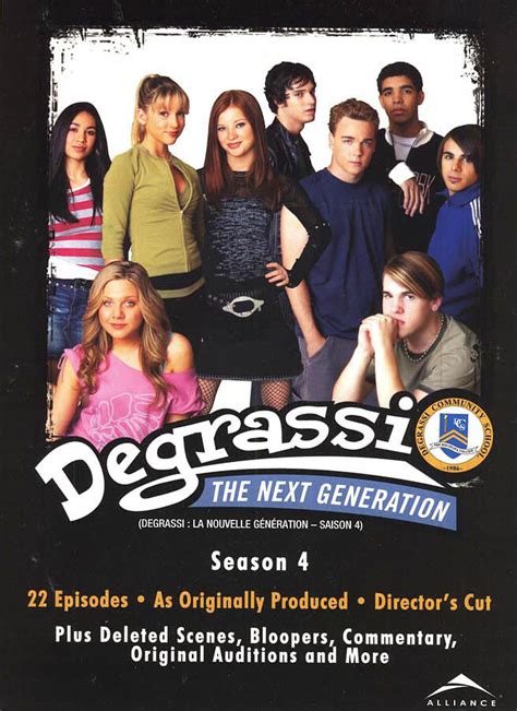 Degrassi The Next Generation Season 4 Boxset Bilingual On Dvd Movie