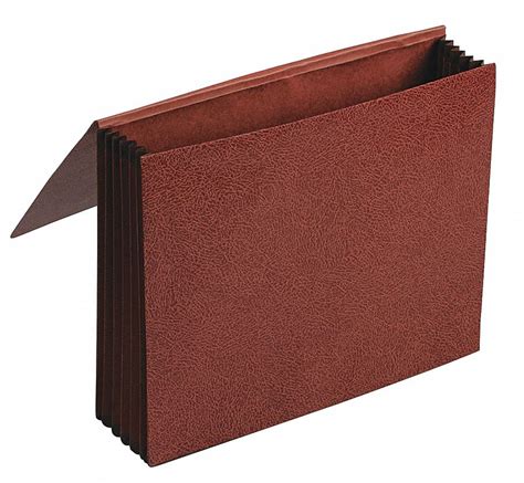 Pendaflex 1 Pockets Red Fiber Expandable File Wallet 23k665