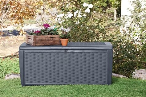 Keter Sumatra Charcoal Outdoor Storage Box Outstore