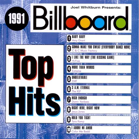 Billboard Top Hits 1991 Various Artists Songs Reviews Credits