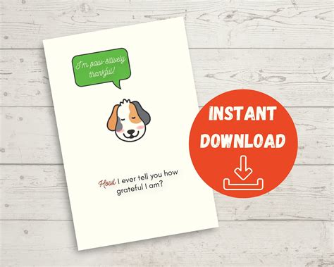 Cute dog thank you card patchwork. Printable Dog Thank You Card-P-CRD-18