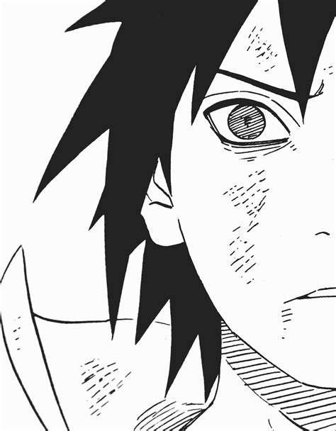 Naruto Shippuden Sasuke Uchiha Black And White Pfp