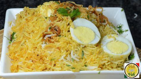 Graeme taylor serves his smoked haddock kedgeree with a poached egg for an extra luxurious finish, while alfred prasad uses both basmati. Egg Biryani - By Vahchef @ Vahrehvah.com - YouTube