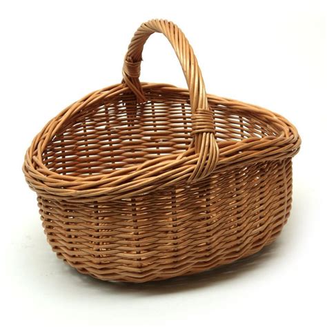 The Best Wicker Oval Shopping Basket With Handle Are Selling Out Fast