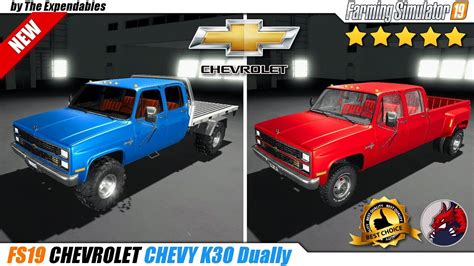Fs19 Chevrolet Chevy K30 Dually Review Youtube