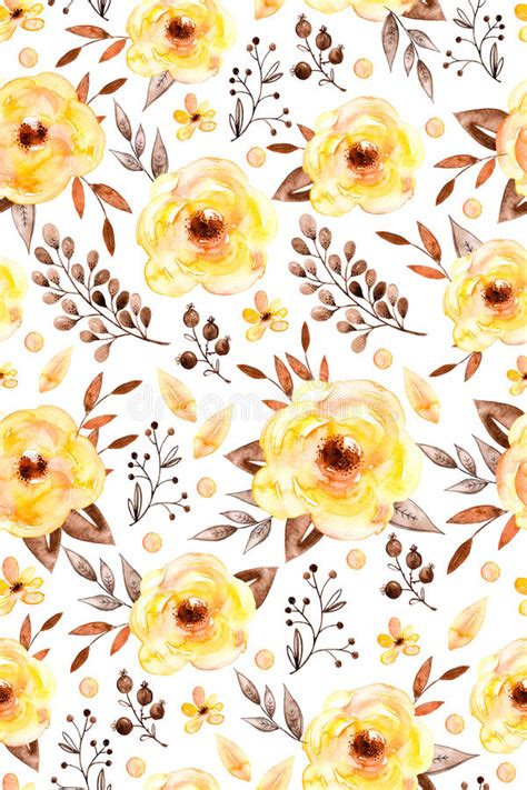 We are sure that you will love this post, so let's get started and don't forget to subscribe to our newsletter to keep track. Watercolor Floral Seamless Pattern With Yellow Flowers And ...
