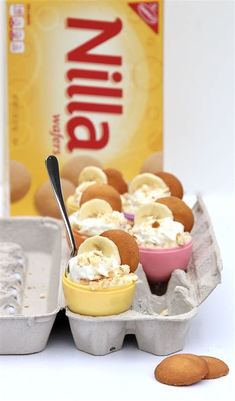 (1) use an 8x8 dish (unless you double it to ingredients) and (2) turn up the heat a little to thicken up the mixture. Easter Egg Banana Pudding Cups | The BakerMama #easter # ...