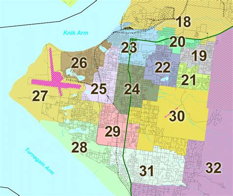 Anchorage Municipality Map