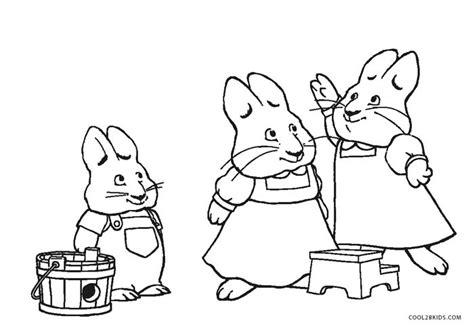 Free Printable Max And Ruby Coloring Pages Coloring Pages