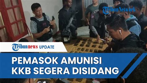 Akui Pasok Butir Amunisi Ke Kkb Tersangka Pemasok Yang Ditangkap