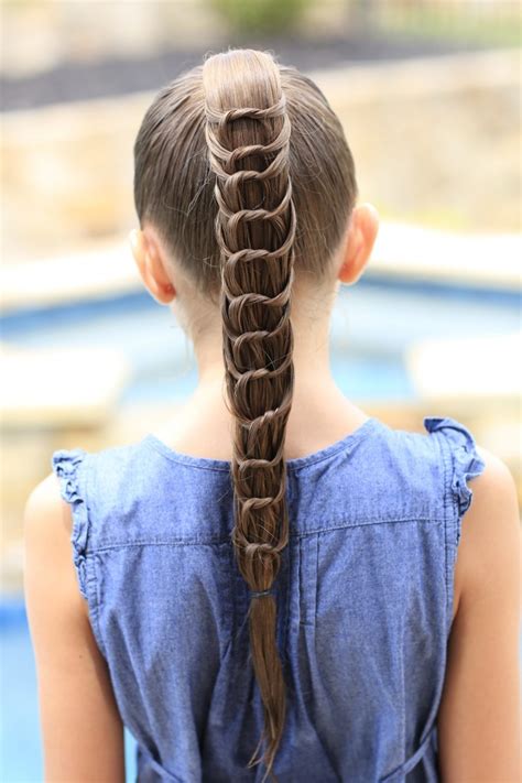 Have a look at the collection of 10+ cute easter hairstyle looks & ideas of 2016 for kids & girls. The Knotted Ponytail | Hairstyles for Girls - Cute Girls ...