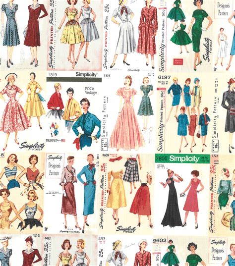 Premium Cotton Fabric Simplicity Vintage Patterns Joann