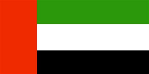 Descriptionflag of the united arab emirates.svg. United Arab Emirates Flags and Symbols and National Anthem
