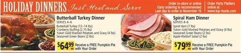 Put together the stuffing a day ahead in a buttered dish, cover, refrigerate, and bake when needed. The Best Albertsons Thanksgiving Dinner - Best Diet and ...