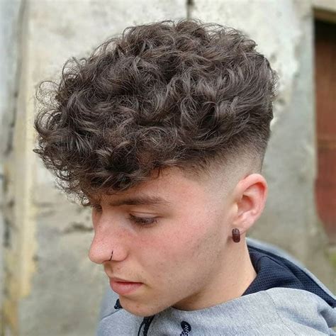 Top Curly Hair Guys Haircuts Home Family Style And Art Ideas