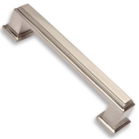 Southern Hills 4 Brushed Nickel Cabinet Pulls Pack Of 5 Satin Nickel