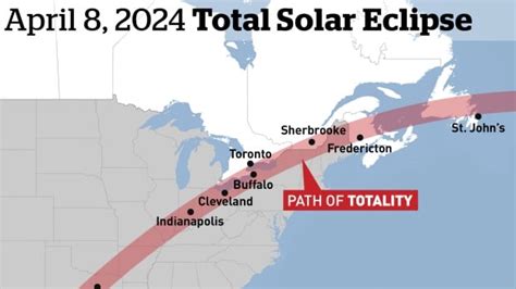 Pei On The Path For 2024 Total Solar Eclipse Cbc News