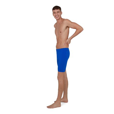 Speedo Essentials Endurance Jammer Mens Beautiful Blue Clickswim
