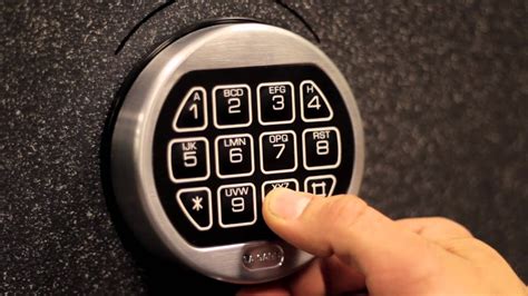 You can then enter a new code on the front side of the safe. Change Combination on digital electronic LG Safe Lock ...