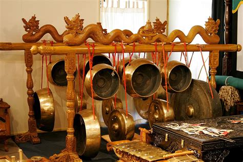 Gong Ageng Traditional Music Gong Indonesian Art