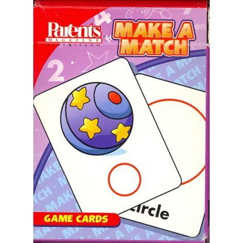 Make A Match Game Cards Parents Magazine Play And Learn