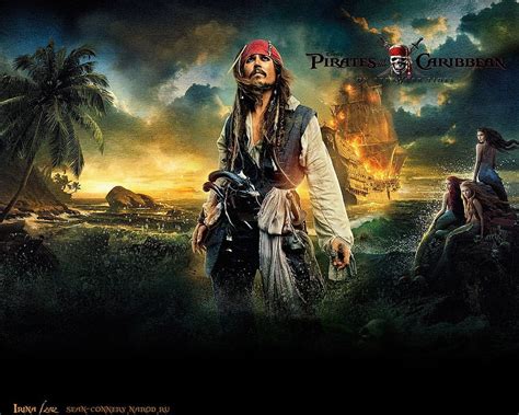 Pirates Of The Caribbean On Stranger Tides 2011 Poster Movie On