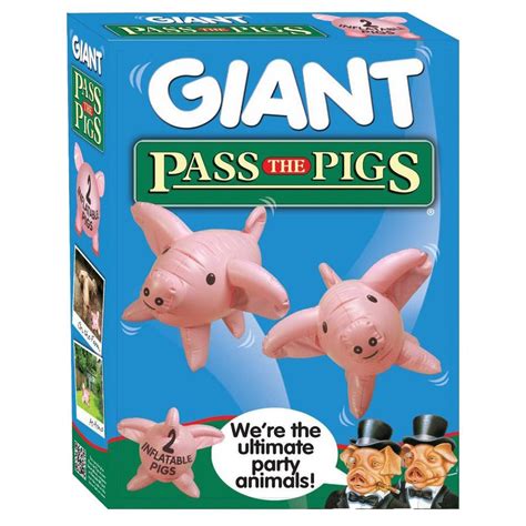 Giant Pass The Pigs Board Game By Wma