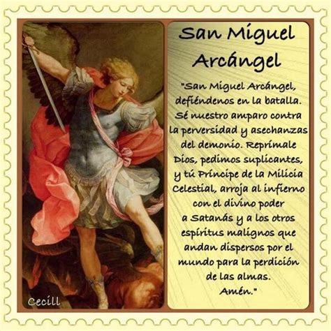 S De Oraciones Oraciones A San Miguel Arcángel
