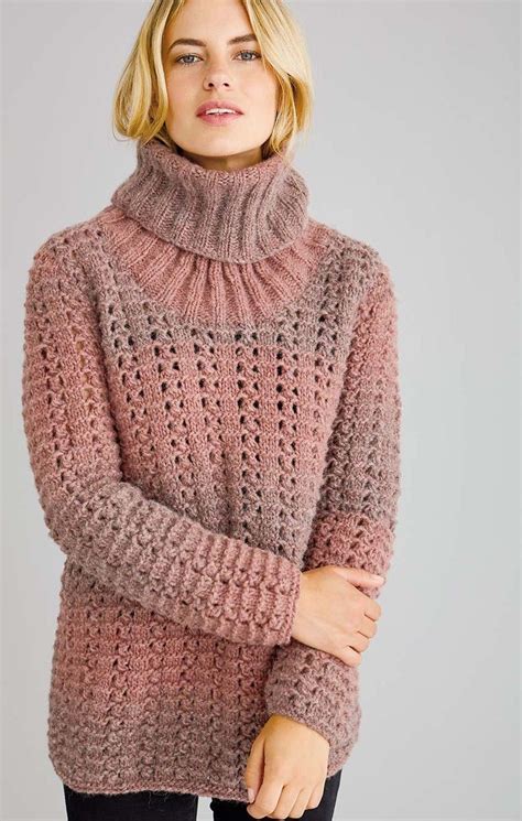 50 Free Sweater Knitting Patterns For Women Chunky Knit Sweater