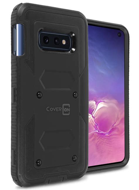 Coveron Samsung Galaxy S10e Case Tank Series Hard Protective Armor