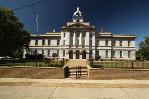 The Cleburne County Courthouse Built In 1907 And Located At 120