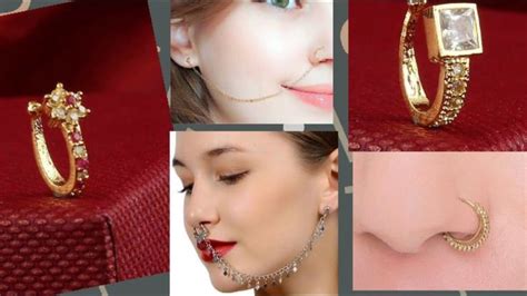Nose Ring Designs Elegant And Stylish Ring Types Nose Pin Nose Studs