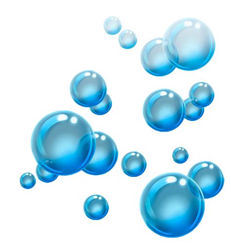 Blue Floating Water Bubbles Png Download 9411000 Free Transparent