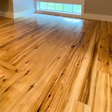 Hickory Flooring In Private Home Longleaf Lumber