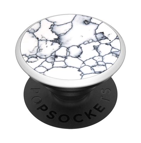 Crafted Stone White Popsockets Popgrip
