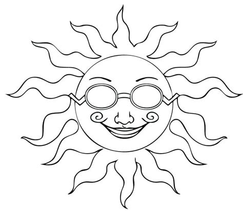 This set includes three sweet sentiments to celebrate the beauty around you: Sun Coloring Pages Free To Print