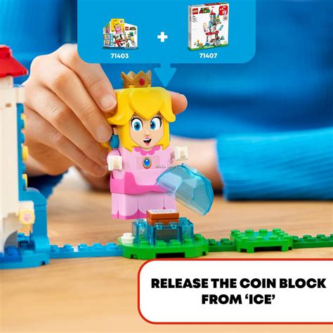 LEGO Super Mario Cat Peach Suit And Frozen Tower Expansion Set