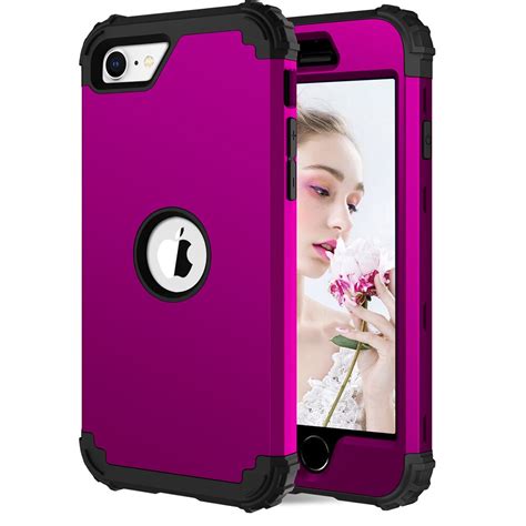 For Iphone Se 2020 For Iphone 4 7 Se Cases Hard Pc Soft Silicone 3 L Findepicstore