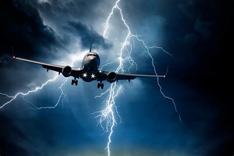 See The Latest Technology To Protect Aircraft Against Lightning Strikes