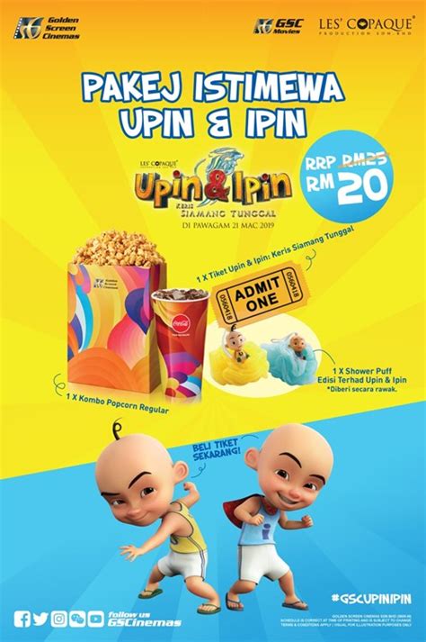 Semasa mencari jalan kembali ke kampung durian runtuh. (SPECIAL) UPIN & IPIN: KERIS SIAMANG TUNGGAL 2019